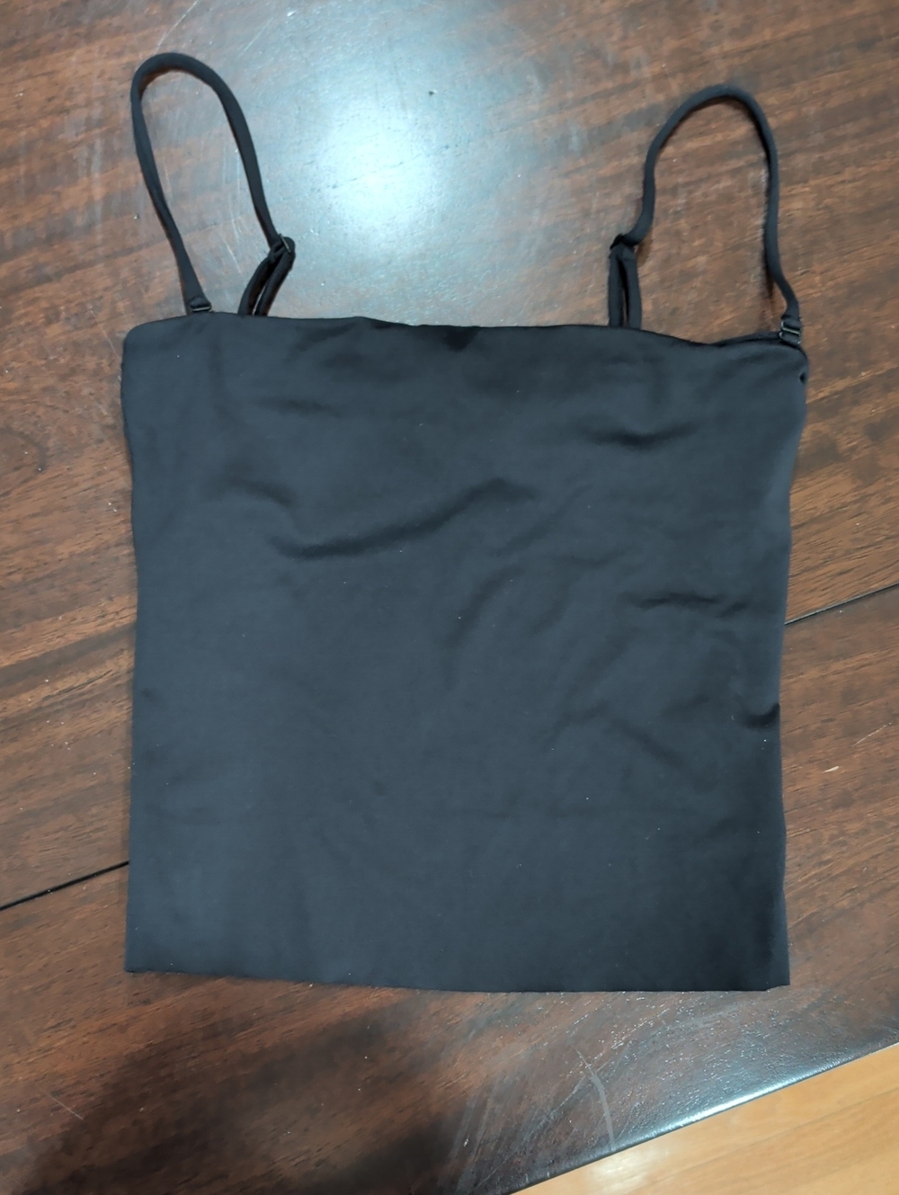 Skims Black Swim Convertible Bandeau Top